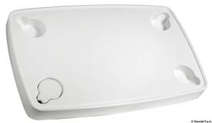 Tavolo ABS bianco 81 x 51 cm